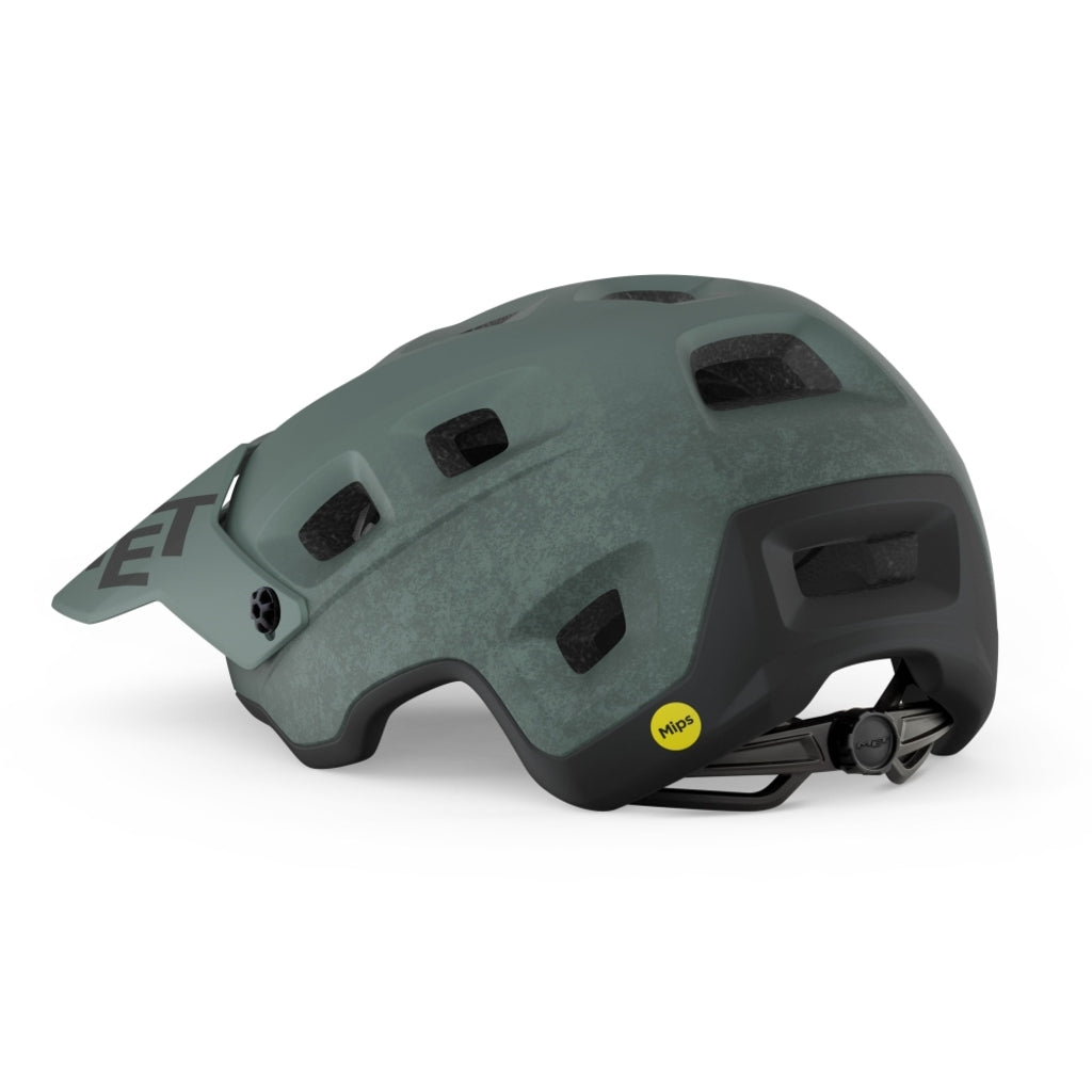 Fietshelm - MET - Terranova MIPS - Sage Green/Black Fietshelm - MET - Terranova MIPS - Sage Green/Black